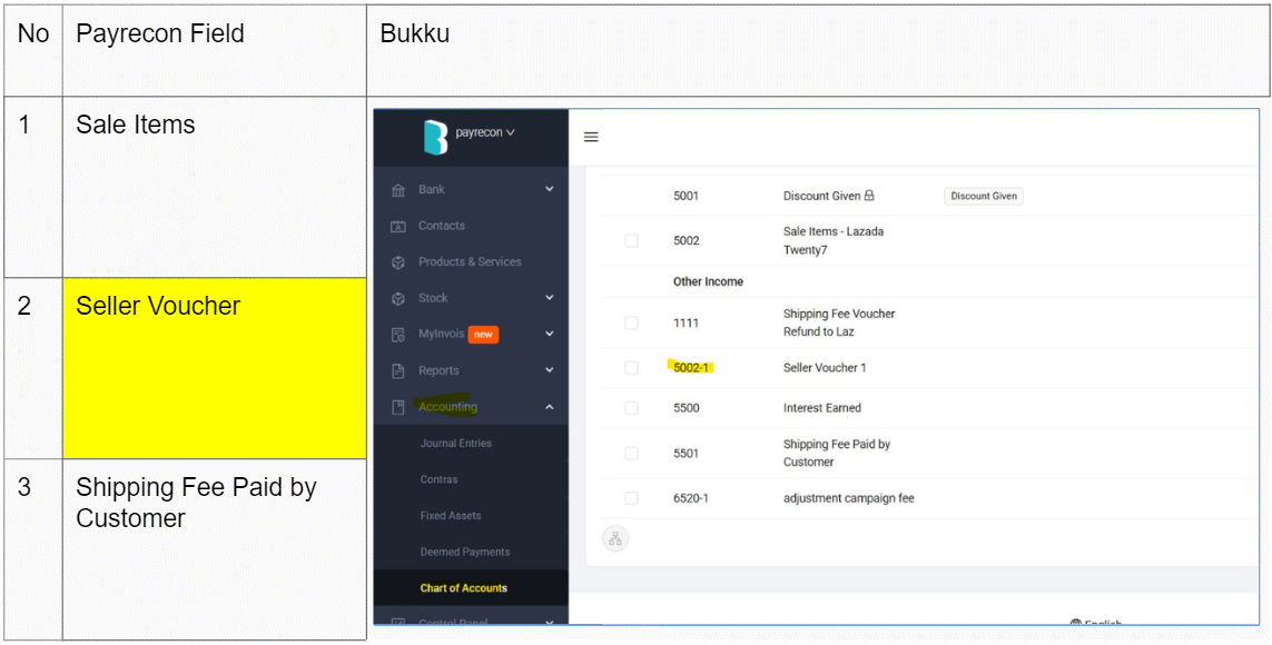 Bukku Integration Setup Guide in PayRecon