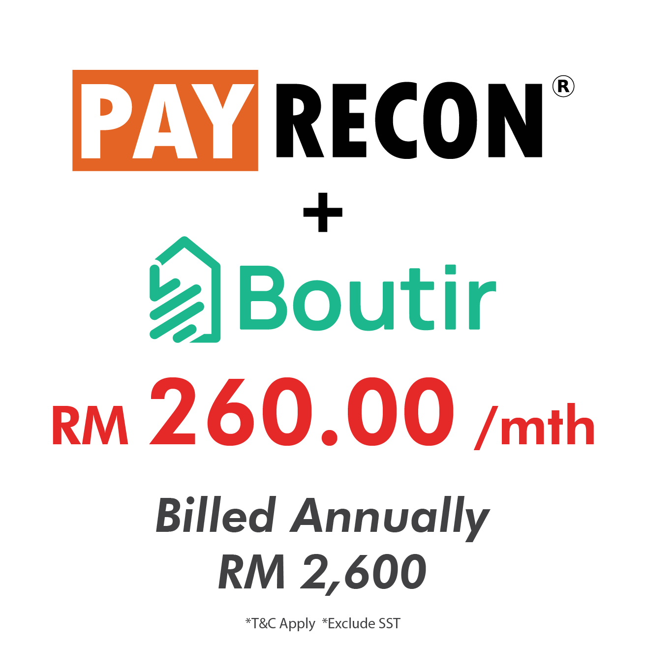 Payrecon X Boutir