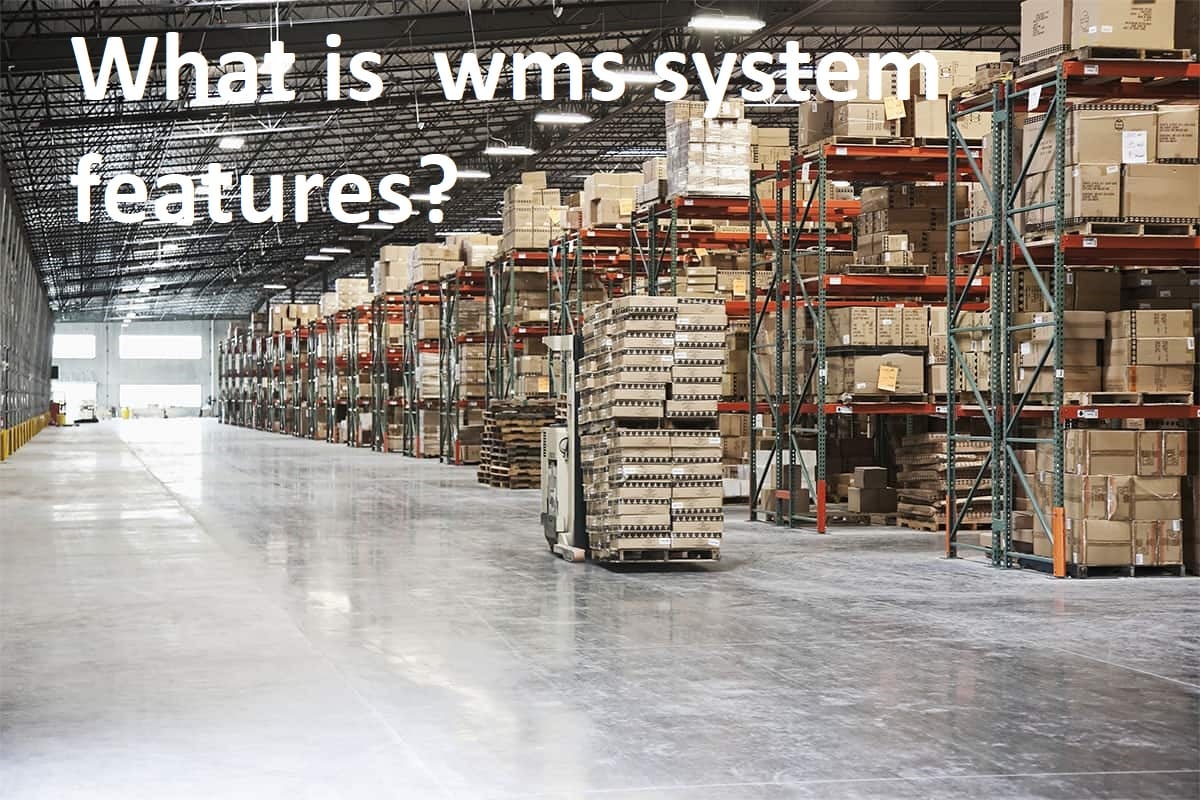 what is wms system features?