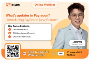 Introducing new Payrecon OMS functions: Consignment function, New Order UI and GWP Promotion