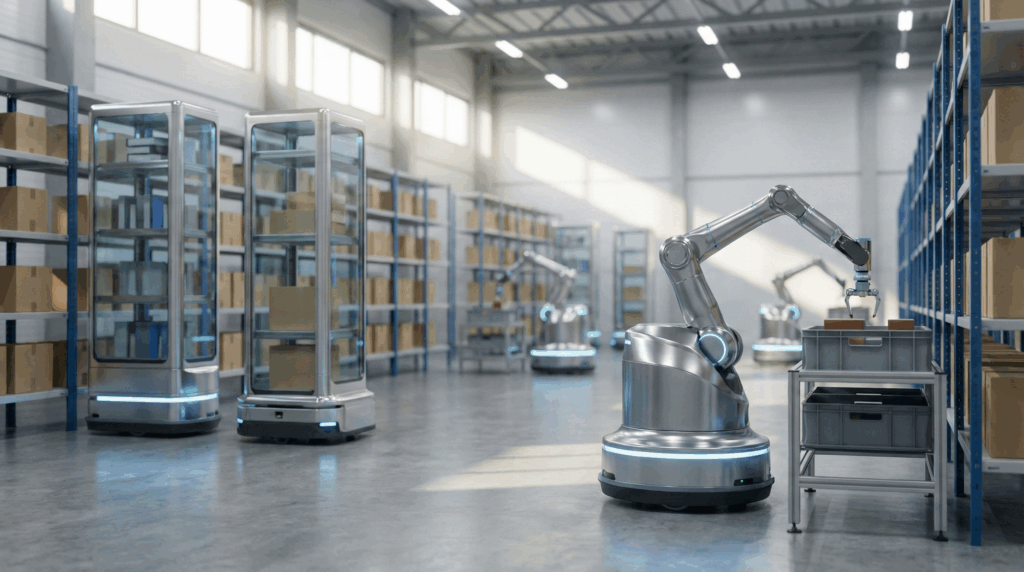 PayRecon Robotic WMS help seller arrange parcel
