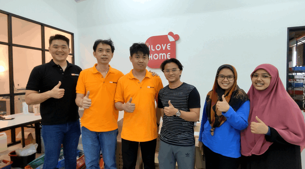 Lovehome Staff Thumb Up for PayRecon Solution