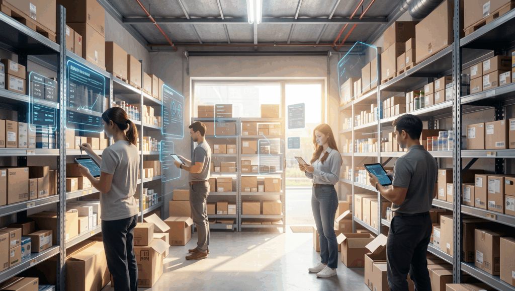 Bukku WMS Application at storeroom only