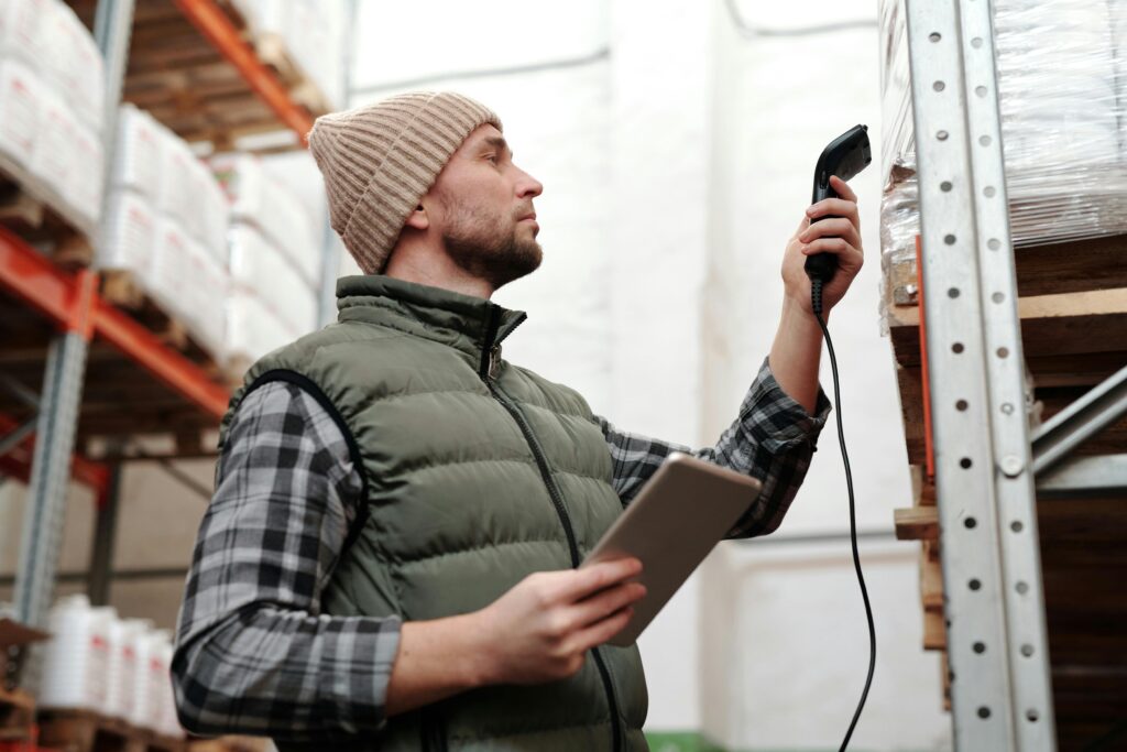 Barcode Scanning to allow stock synchronization across warehouses