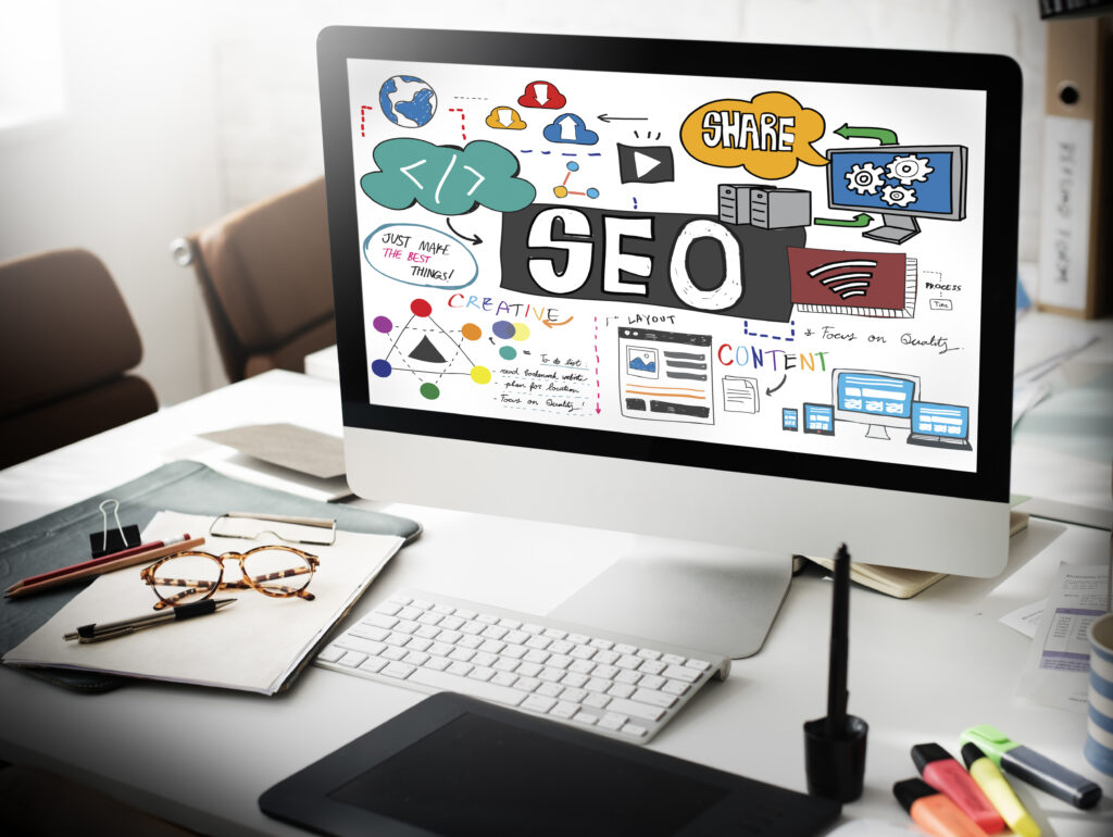 SEO Services Search Engine Optimization Internet Digital Concept