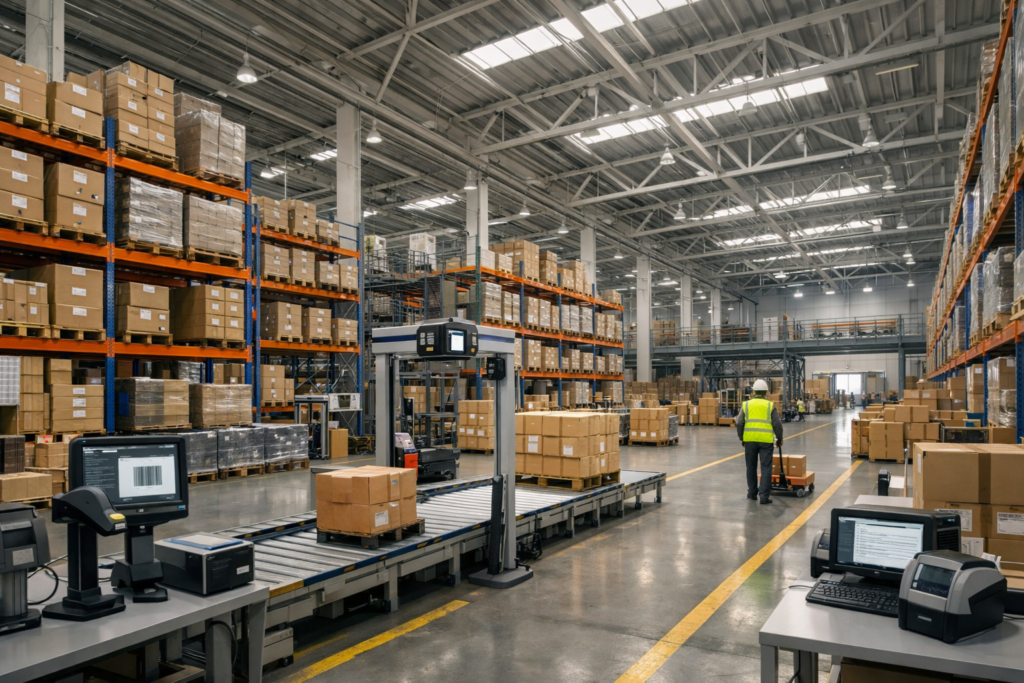 Well-organized and scalable warehouse in Malaysia showcasing efficient layout and advanced WMS operations
