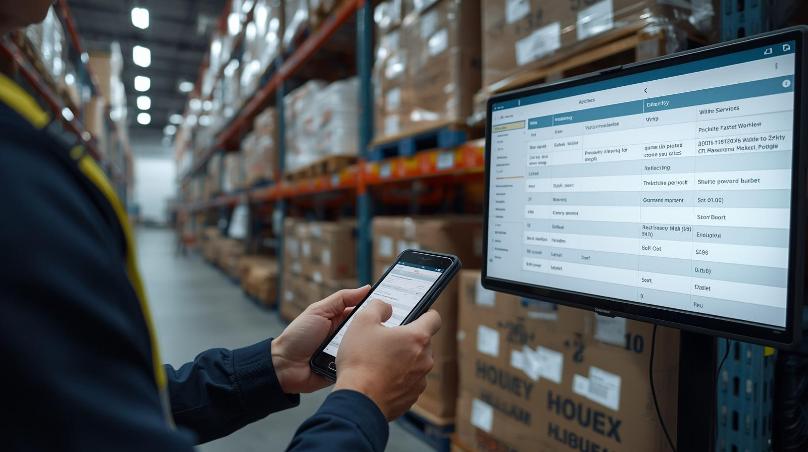 Introduction of rule-based warehouse task control