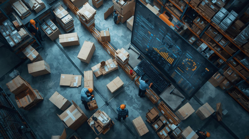 Modern warehouse environment