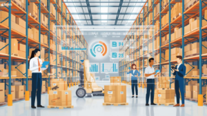 Oracle warehouse management system dashboard in SME warehouse