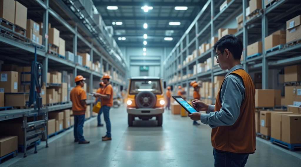 Microsoft Dynamics 365 Supply Chain Management tablet and apps showcase