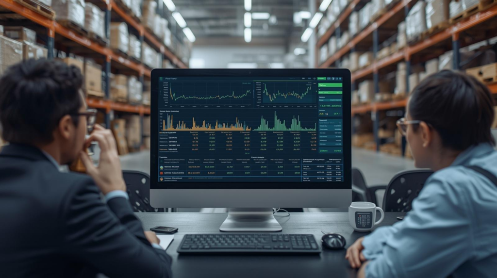 financial data disconnected from actual warehouse stock operations