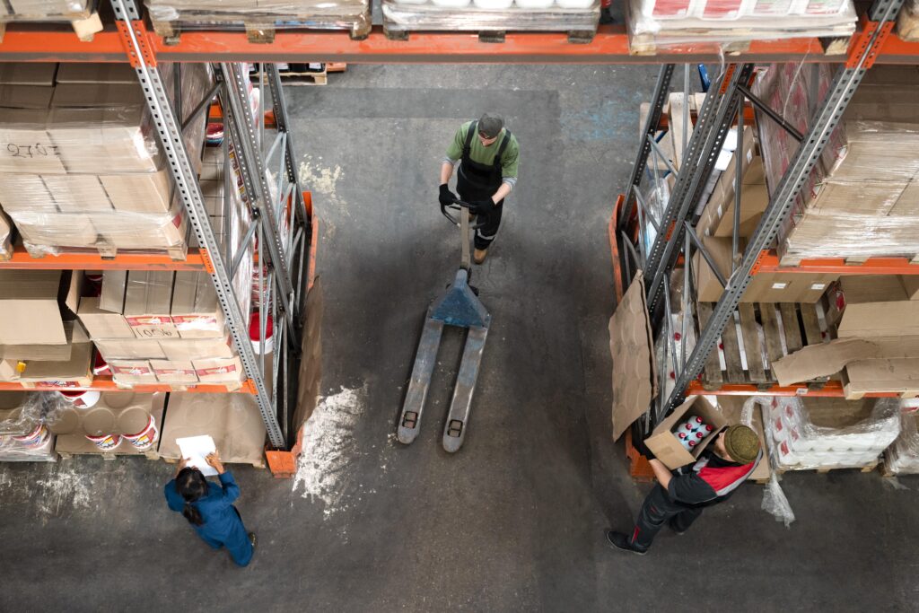 Fragmented warehouse workflow caused by poor warehouse planning and disconnected operational zones