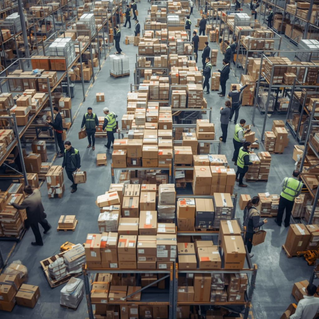 Poor warehouse planning affecting multi-channel fulfillment with increased picking complexity and frequent small orders